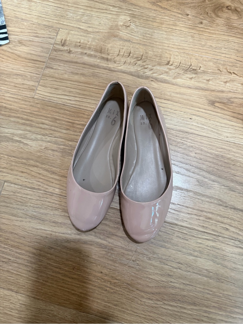 Mix No. 6 Blush Patent Ballet Flats